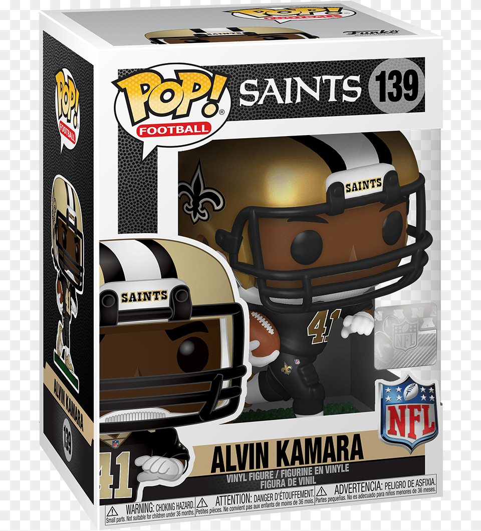 New Orleans Saints Alvin Kamara, American Football, Football, Football Helmet, Helmet Free Transparent Png