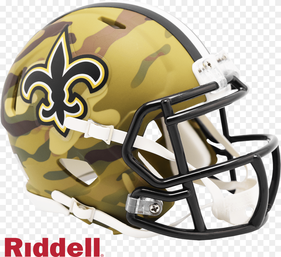 New Orleans Saints American Football, American Football, Football Helmet, Helmet, Sport Free Png