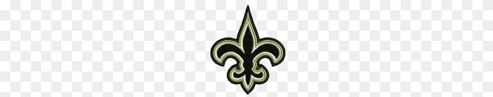 New Orleans Saints Embroidered Patch, Symbol, Cross, Weapon Png Image