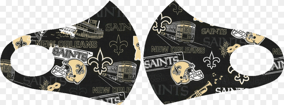 New Orleans Saints Face Mask Teesoy Shirt New Orleans Saints Png