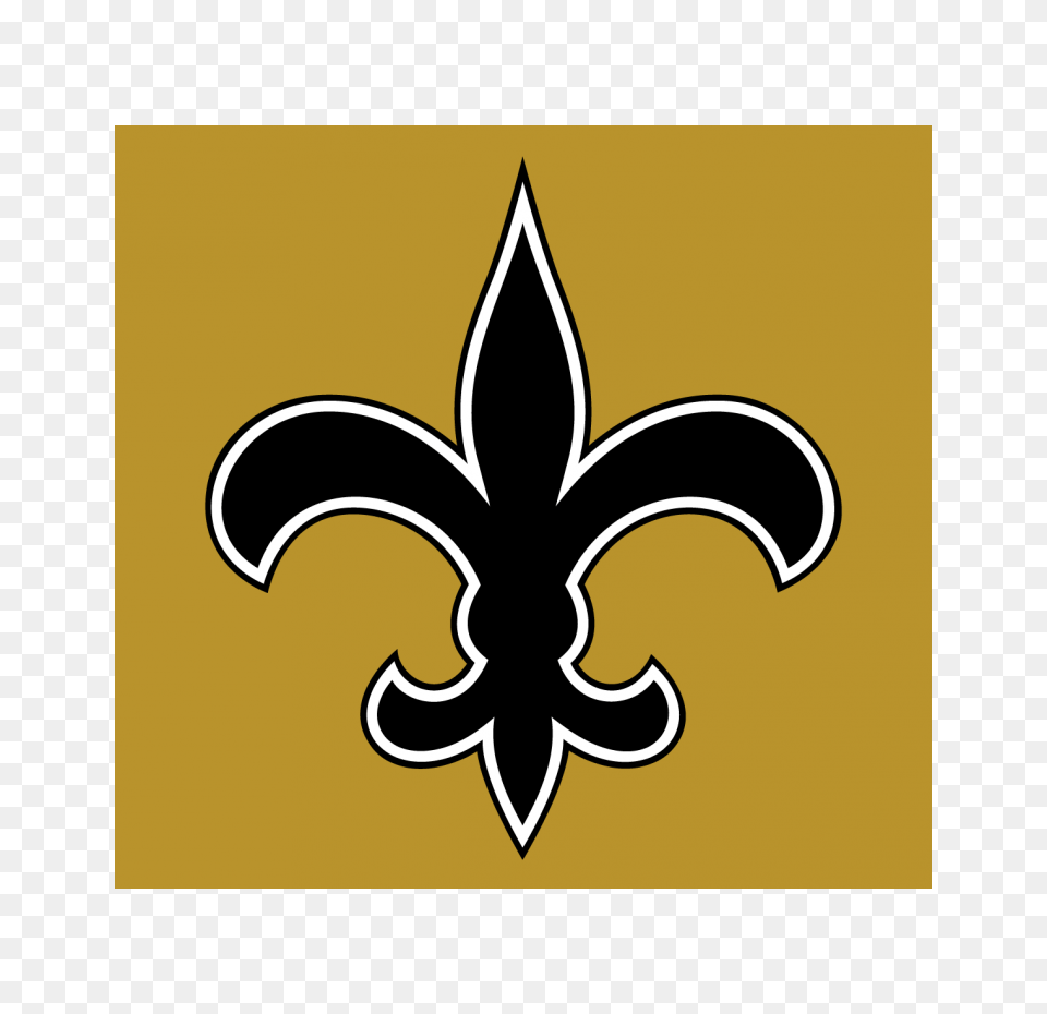 New Orleans Saints Iron On Transfers For Jerseys, Symbol, Emblem, Cross Free Png Download