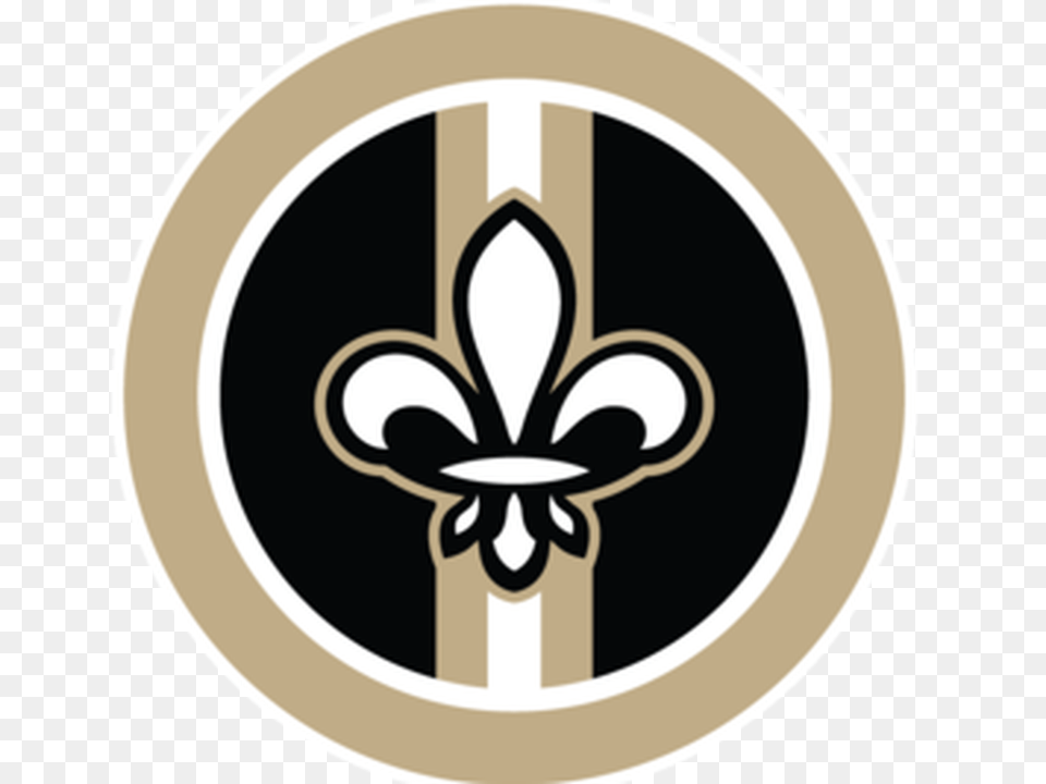 New Orleans Saints Logo New Orleans Saints, Cross, Symbol, Ammunition, Grenade Png