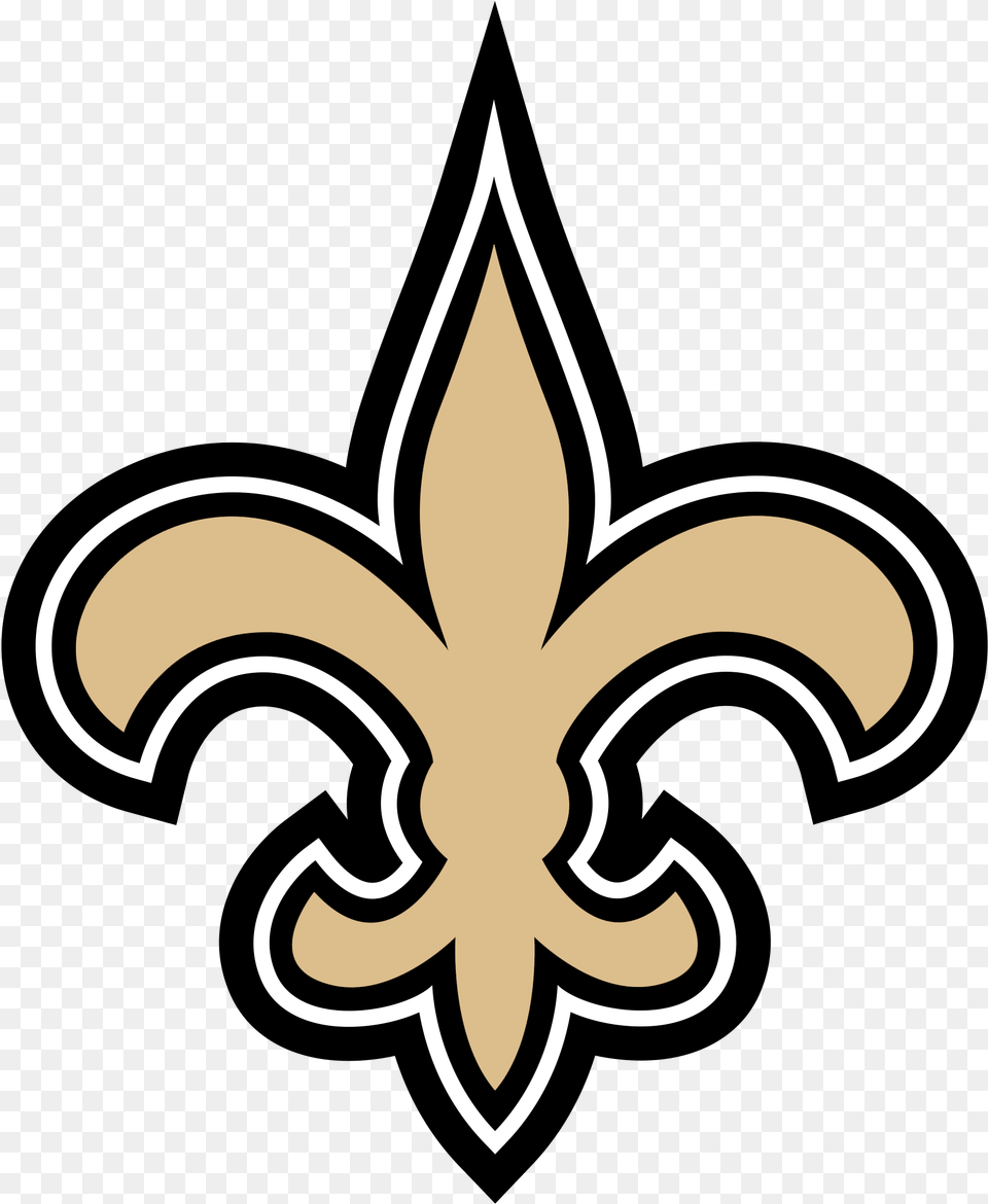 New Orleans Saints Logo New Orleans Saints Logo, Emblem, Symbol, Dynamite, Weapon Free Png Download