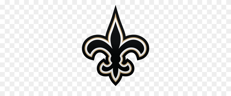 New Orleans Saints Logo Transparent, Symbol, Emblem Png