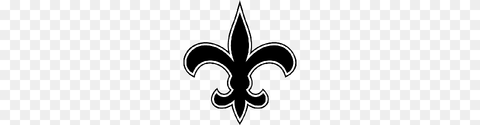 New Orleans Saints Primary Logo Sports Logo History, Symbol, Emblem, Stencil, Silhouette Free Png Download