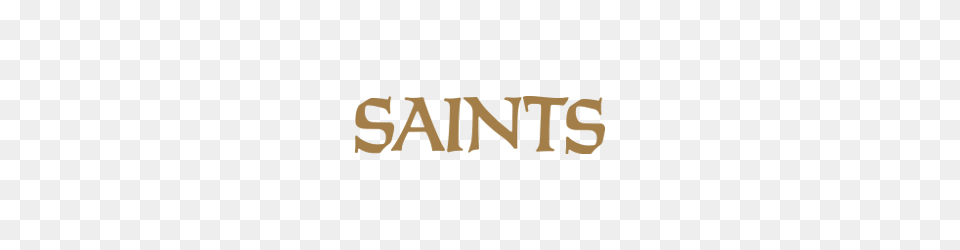 New Orleans Saints Wordmark Logo Sports Logo History, Text, City Free Transparent Png
