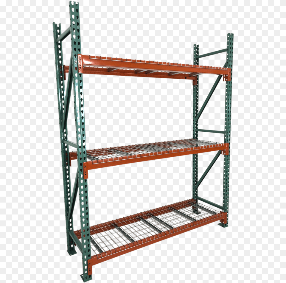 New Pallet Rack Section Shelf, Furniture, Gate Free Png Download