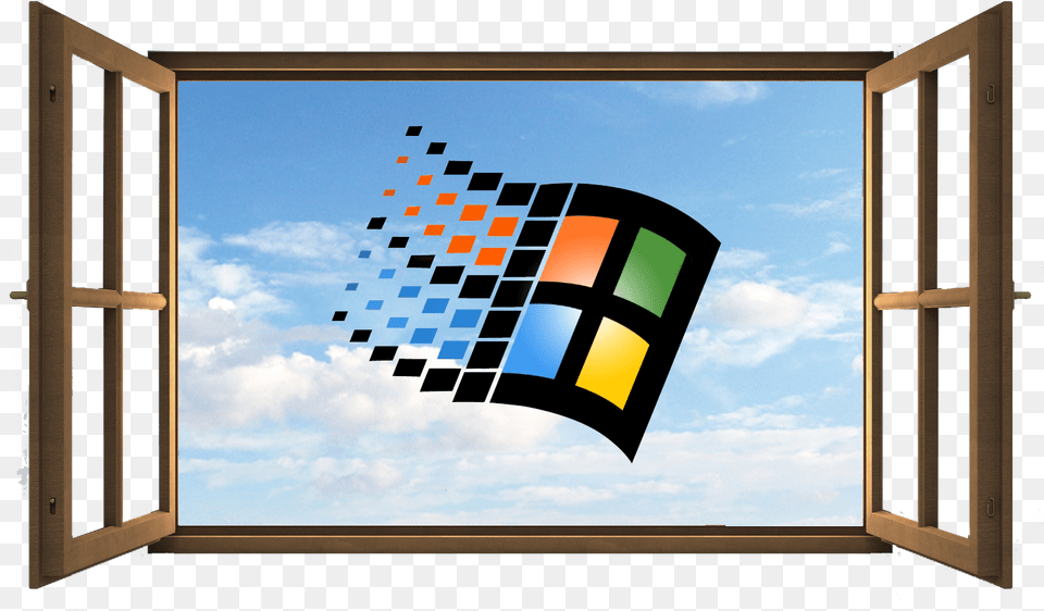 New Partnership With Windows Window, Art, Qr Code Free Transparent Png