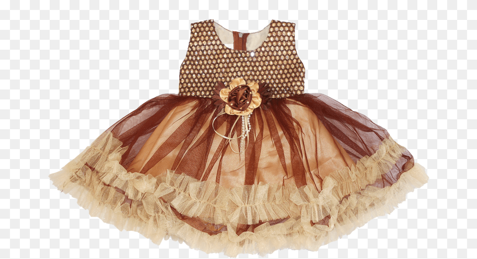 New Party Golden Line Frock Ballet Tutu, Clothing, Dress, Skirt, Blouse Free Png Download