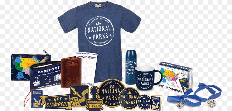 New Passport To Your National Parks Collection Food, Clothing, Cup, T-shirt, Accessories Png