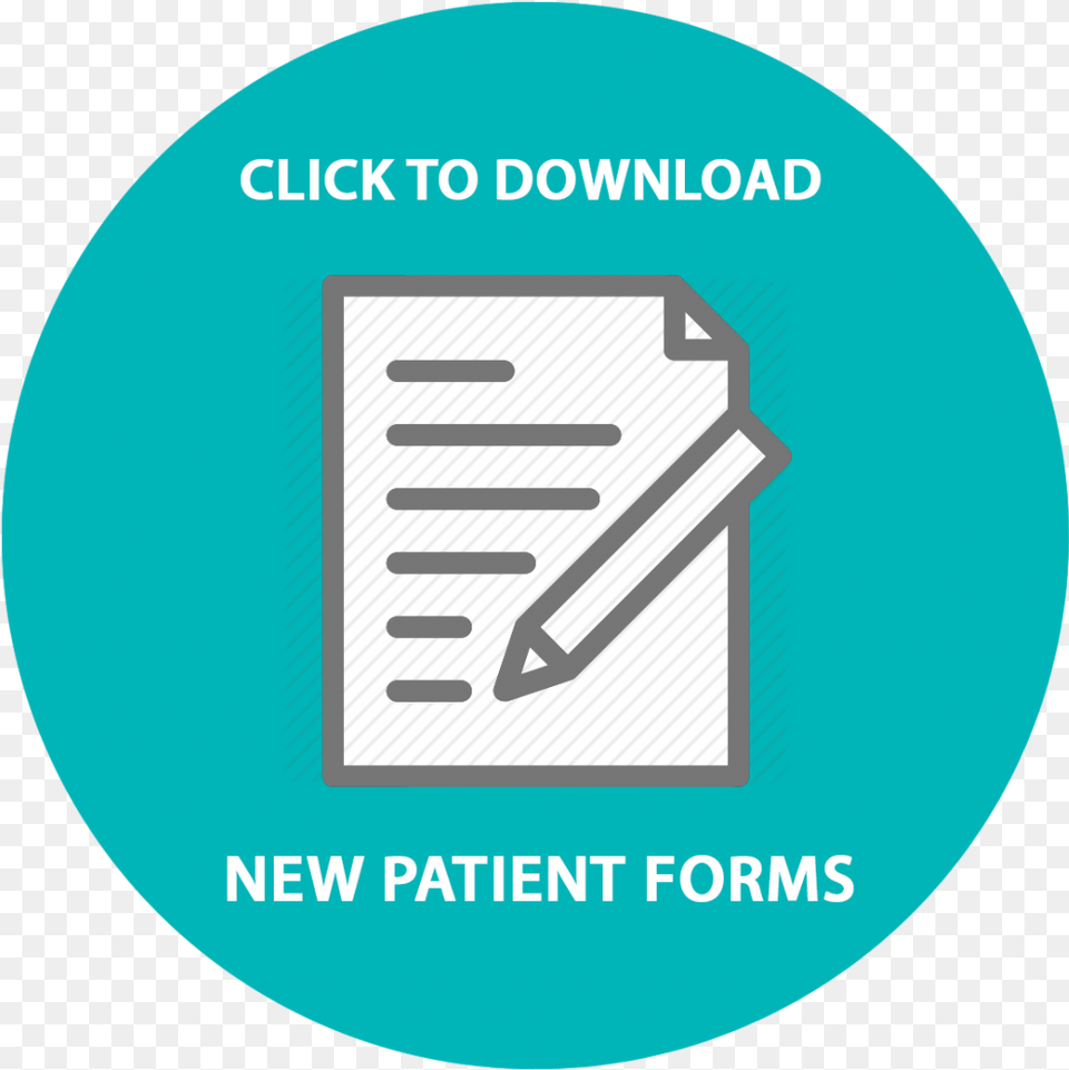 New Patient Forms Button, Page, Text, Disk Png