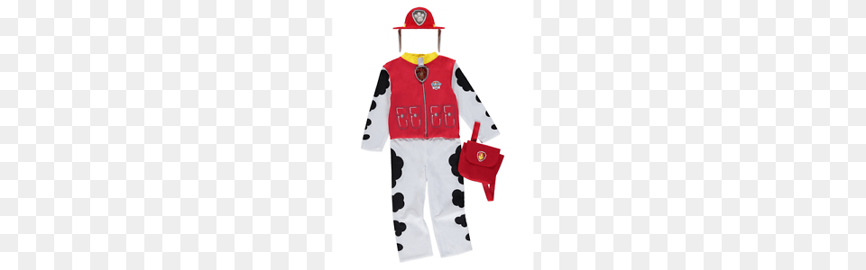 New Paw Patrol Fancy Dress Chase Marshall Licensed Costume, Clothing, T-shirt, Pajamas Png