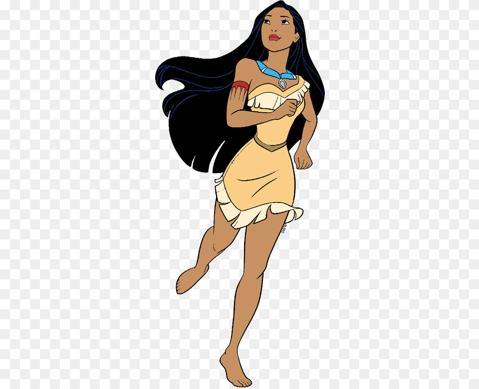 New Pocahontas Pocahontas Pocahontas Running Pocahontas, Adult, Female, Person, Woman Png Image