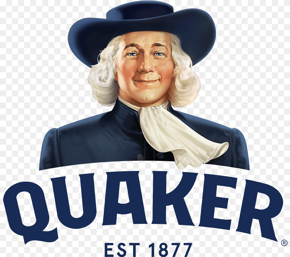 New Quaker Oats Logo, Clothing, Hat, Adult, Person Png