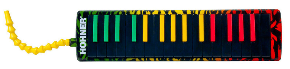 New Rasta Hohner Airboard 32 Key Melodica Melodica Vert Jaune Rouge, Dynamite, Weapon Free Png Download