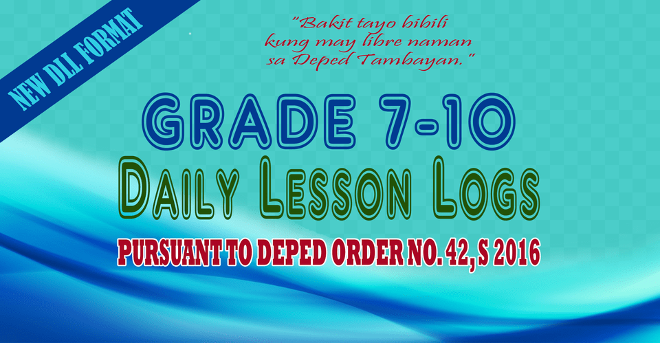 New Ready Made Dll For Grades 7 10 Graphic Design, Advertisement, Poster Free Png
