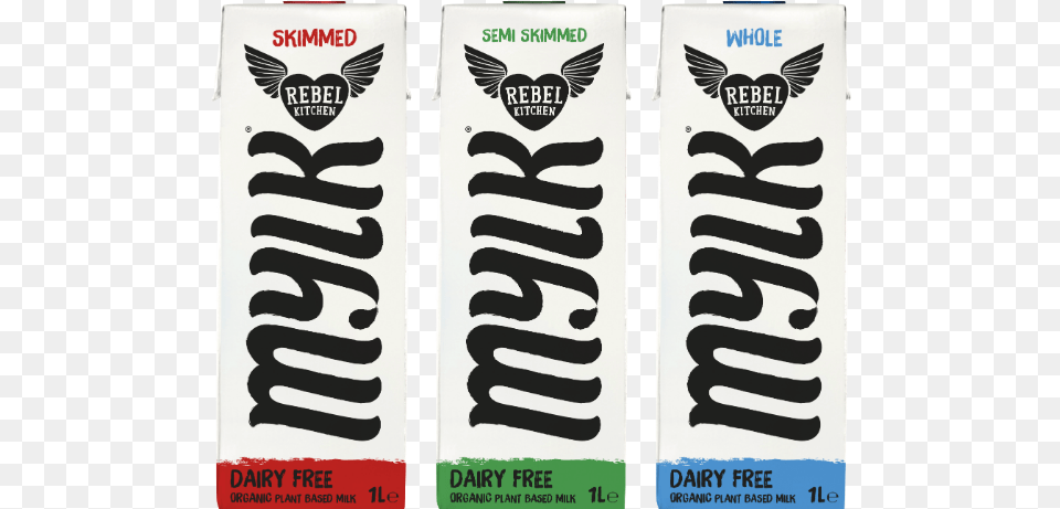 New Rebel Kitchen Mylk To U0027replicate Qualities Of Cows Milk Rebel Kitchen, Text, Gum Free Png Download