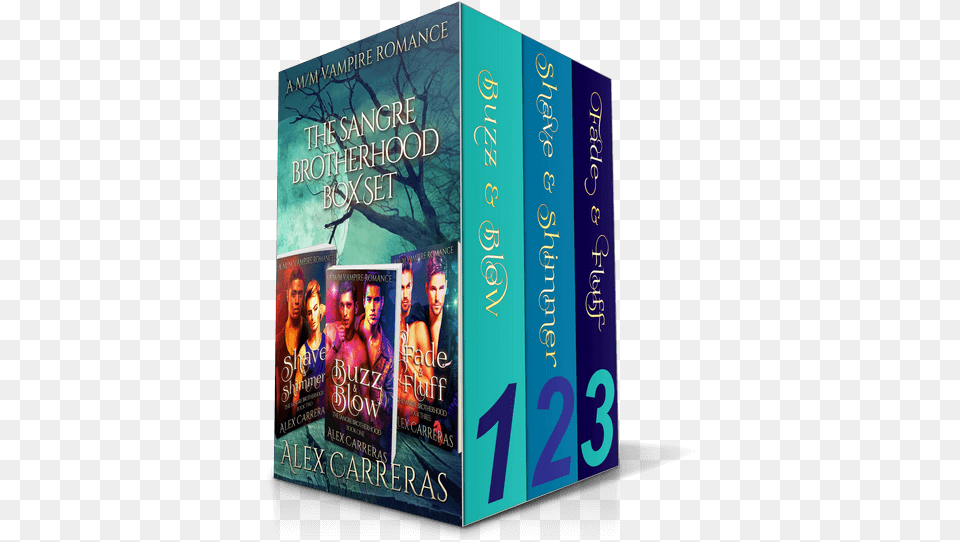 New Release The Sangre Brotherhood Box Set By Alex Book Cover, Novel, Publication, Person Free Png Download