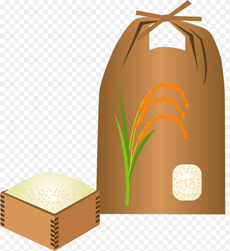 New Rice Food Clipart, Bag Free Png