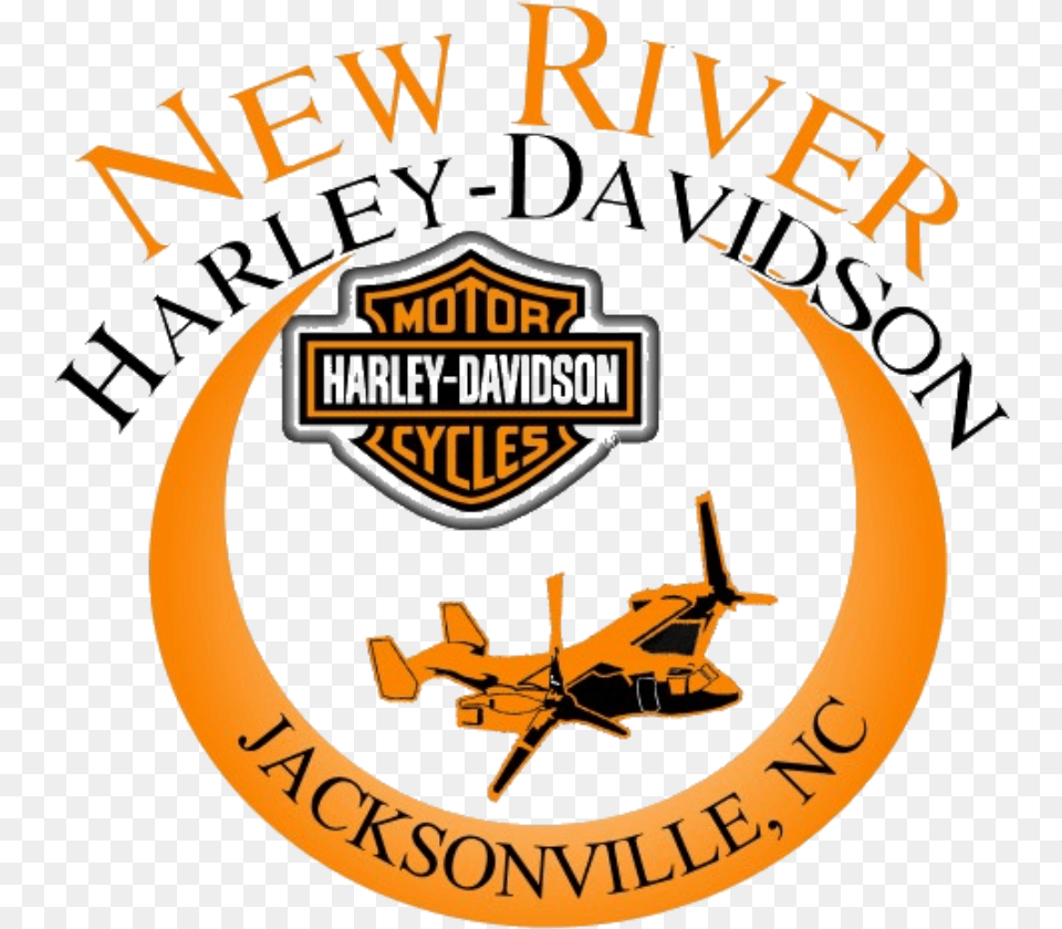New River Harley Davidson Hd Motorcycle Dealer In Harley Davidson, Symbol, Badge, Logo, Aircraft Free Png Download