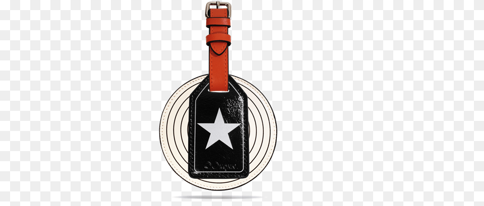 New Round Luggage Tag With Pattern Ookonn Accessories, Buckle, Belt, Strap Free Transparent Png