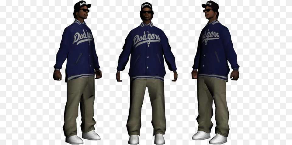 New Ryder For Gta San Andreas Crips Skin Gta Sa, People, Long Sleeve, Person, Hat Free Transparent Png