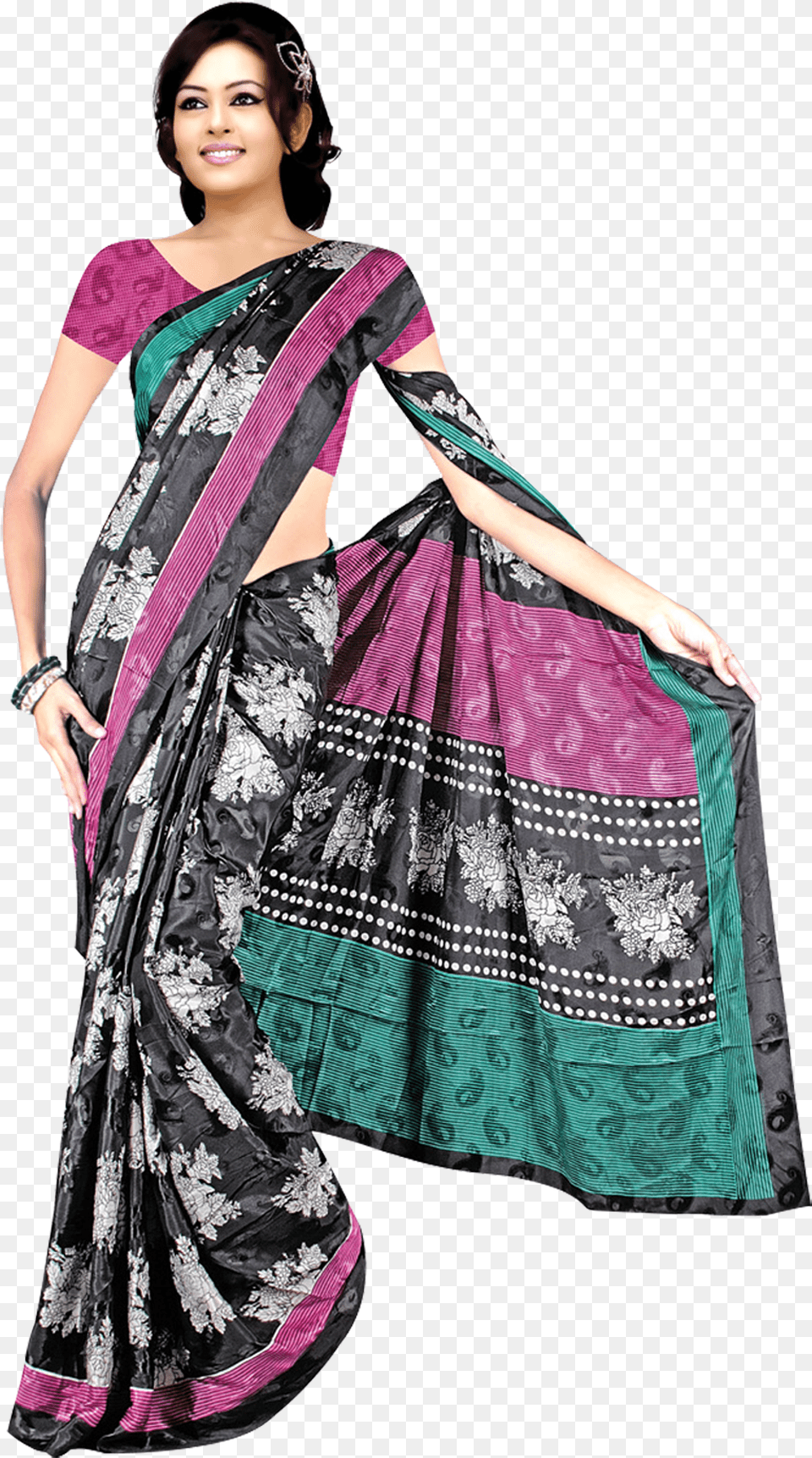 New Saree Design 2019, Adult, Female, Person, Silk Free Png
