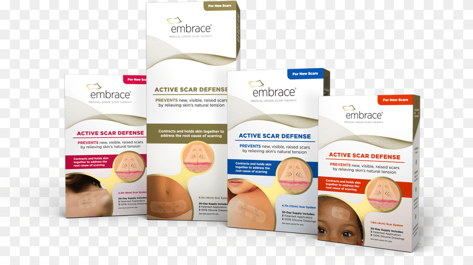 New Scar Removal With Embrace Therapy Scar, Adult, Advertisement, Female, Person Free Png Download