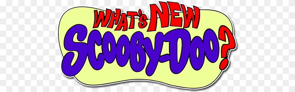 New Scooby Doo What39s New Scooby Doo Logo, Text, Dynamite, Weapon Free Transparent Png