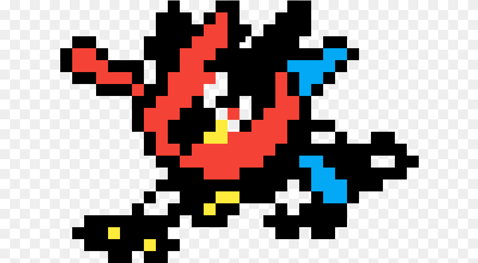 New Shiny Pokemon Ash Greninja Greninja Pixel Art, First Aid Free Png Download