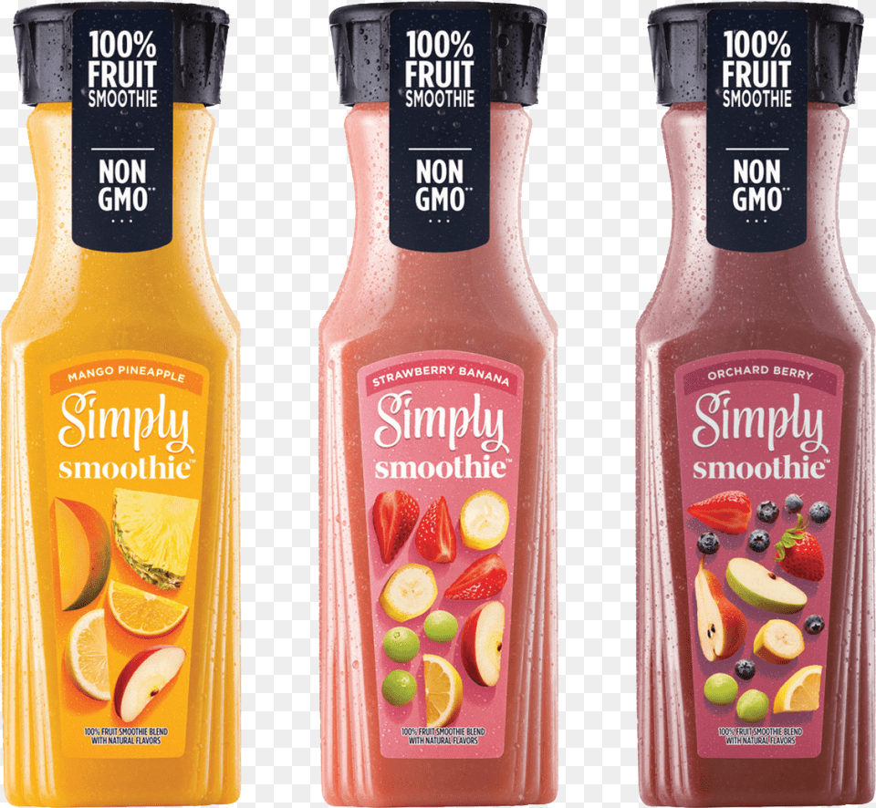 New Simply Smoothies, Beverage, Juice, Food, Ketchup Png Image