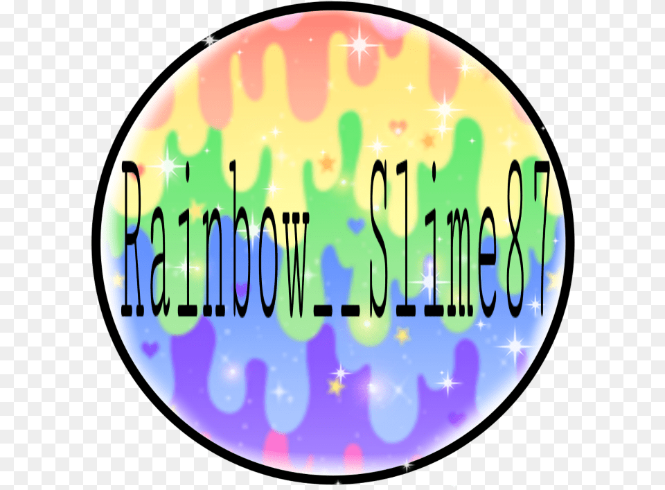 New Slime Logo For Instagram Follow My Slime Agoumt Circle, Balloon, Disk, People, Person Png Image