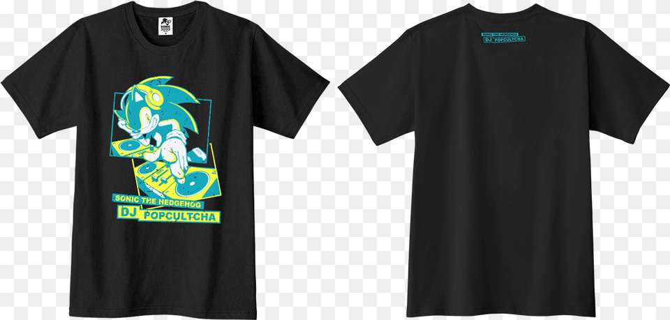 New Sonic The Hedgehog Dj Popcultcha Themed Merchandise Bape Halloween Shirt, Clothing, T-shirt Free Transparent Png