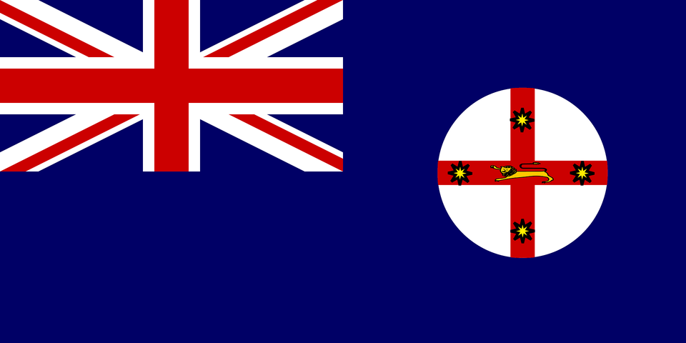 New South Wales Flag Clipart, Cross, Symbol Free Transparent Png