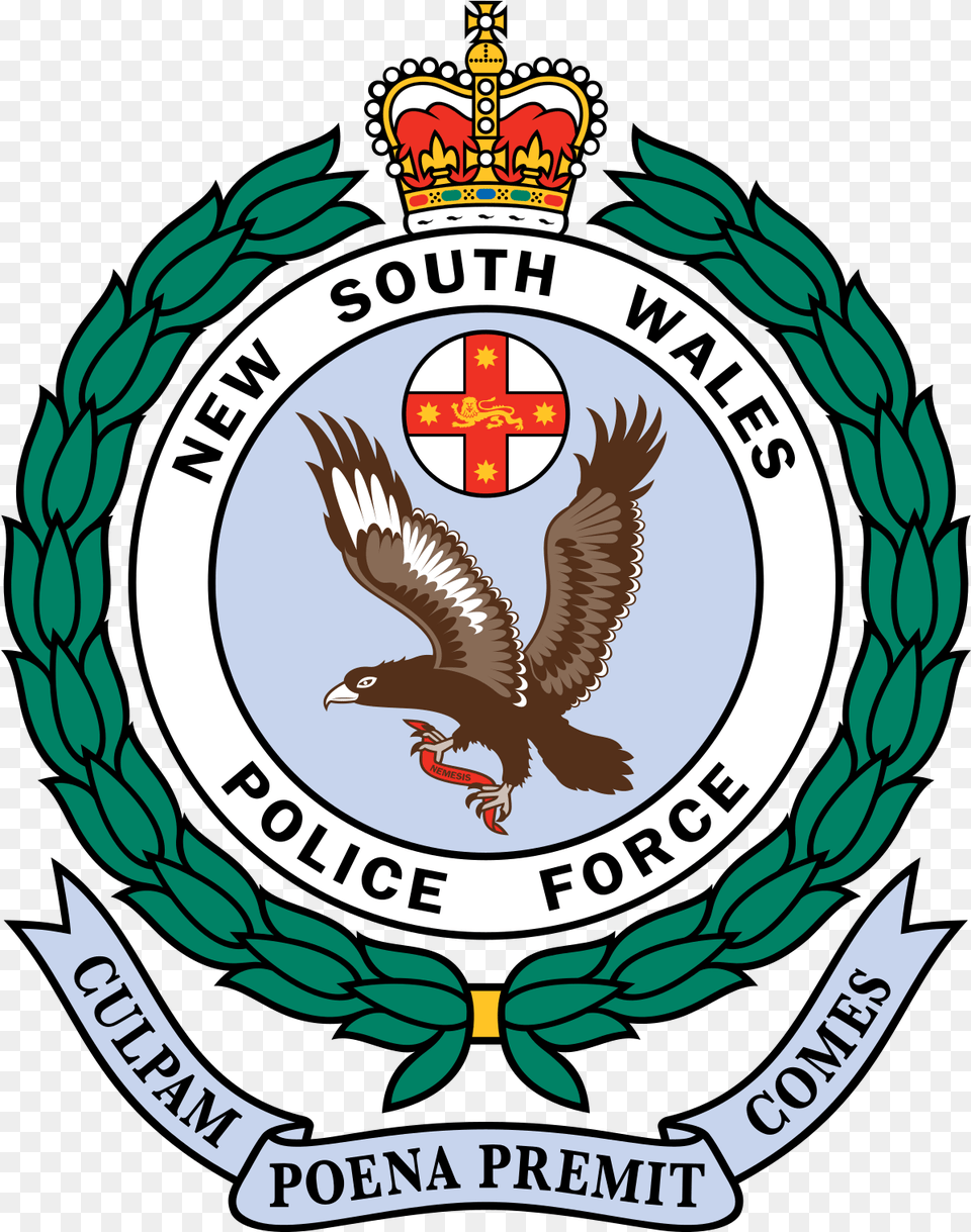 New South Wales Police Force Wikipedia New South Wales Police Logo, Badge, Emblem, Symbol, Animal Png