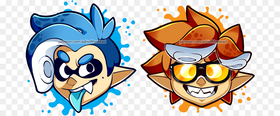 New Splatoon Icons Cartoon, Art, Graphics, Face, Head Png