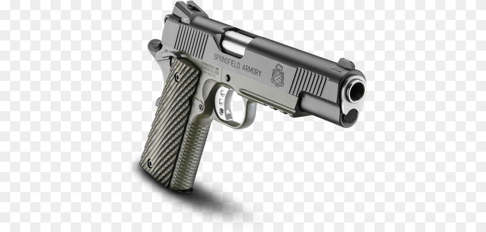 New Springfield 1911 New, Firearm, Gun, Handgun, Weapon Free Png