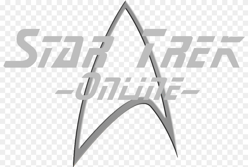 New Sto Logo Star Trek The Next Generation, Symbol, Weapon, Cross Free Png Download