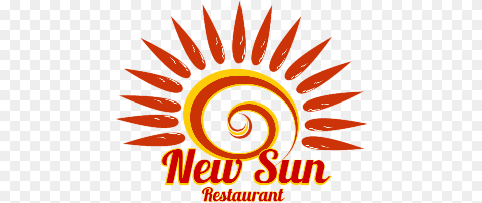 New Sun Restaurant New Sun Logo, Spiral, Blade, Dagger, Knife Free Png Download