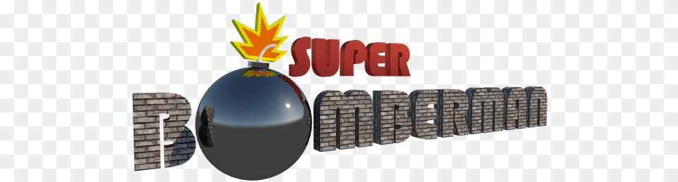 New Super Bomberman 3d Logo Design Pineapple, Brick Png Image
