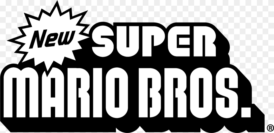 New Super Mario Bros Logo Transparent U0026 Svg Vector New Super Mario Bros, Text, People, Person Free Png Download