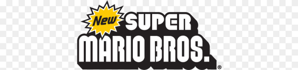 New Super Mario Bros Nintendo Logo Vector New Super Mario Bros 3 Ds Logo, Sticker, Scoreboard, Text Free Transparent Png