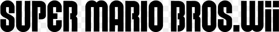 New Super Mario Bros Super Mario Bros Font, Gray Free Transparent Png