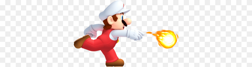 New Super Mario Bros Transparent Stickpng New Super Mario Bros Fire Mario, Baby, Person, Game, Super Mario Png