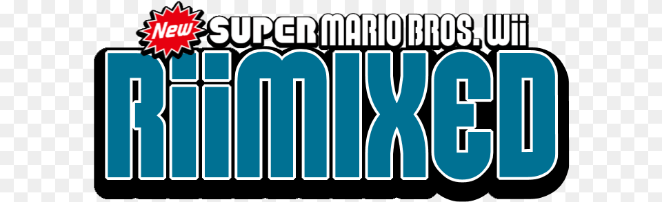 New Super Mario Bros Wii Hack, Logo, Book, Publication, Text Png Image