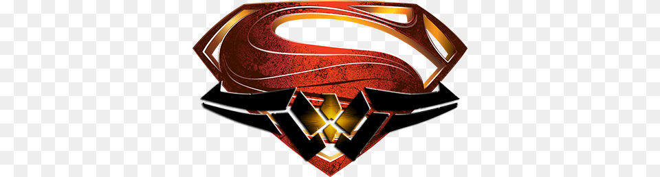 New Superman Logo Background Man Of Steel And Wonder, Emblem, Symbol, Car, Coupe Free Transparent Png