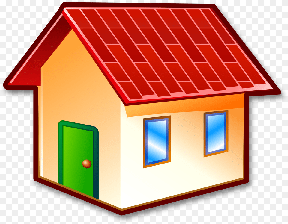 New Svg House Clipart Background, Architecture, Building, Countryside, Hut Png Image