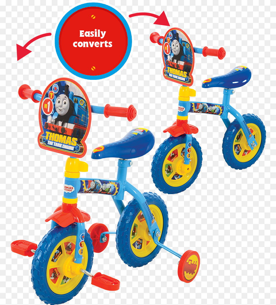 New Thomas And Friends 3 In 1 Scooter Multi Functional Thomas The Tank Balance Bike, Vehicle, Tricycle, Transportation, Wheel Free Png