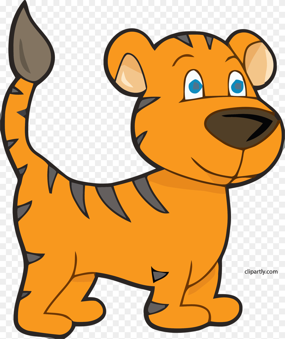 New Tiger Animal Character Clipart, Plush, Toy, Canine, Dog Png Image