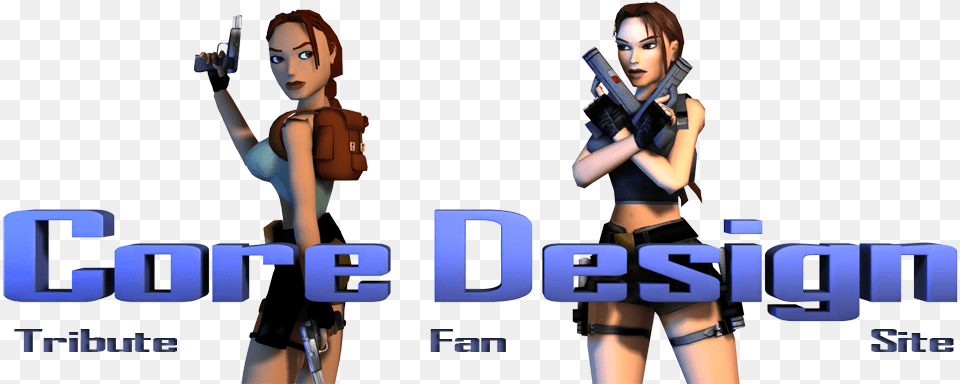 New Tomb Raider 2 Core Design, Weapon, Firearm, Book, Comics Free Png